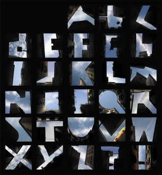 Sky typography