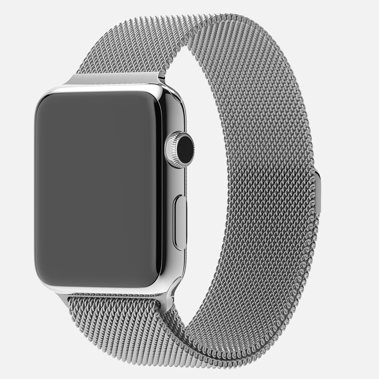Apple Watch - Stainless Steel with Stainless Milanese Loop | Peter Yee ...
